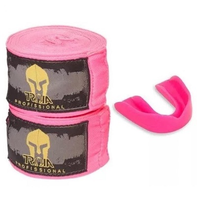 Kit Troia: 1 Bandagem Elástica 4 mts + 1 Protetor Bucal - Foto 2