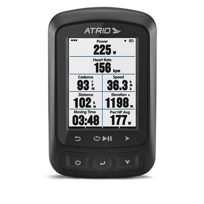 GPS Atrio Titanium + Cinta Cardíaca Bluetooth 4.0 com Bateria Recarregável - Tela 2,2" - Foto 1