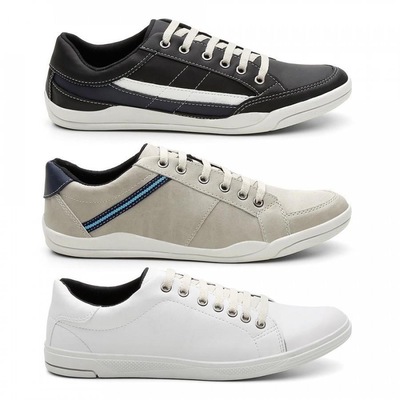 Sapatênis Casual Kreeper - Masculino - 3 unidades - Foto 1