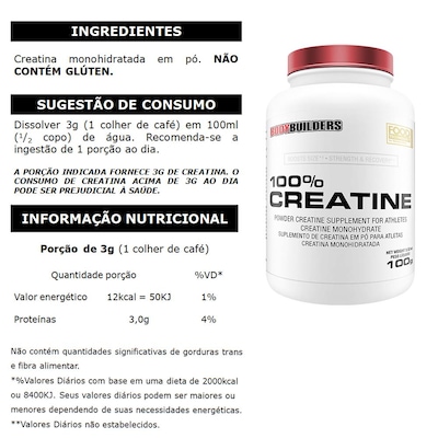Kit Whey Protein Waxy Bodybuilders - Morango - 900g + Whey Protein + BCAA + Creatina + Coqueteleira - Foto 3