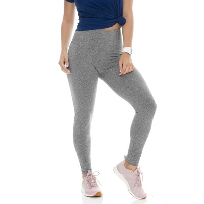 Calça Legging Estilo do Corpo Peluciada Cós Alto - Feminina - Foto 1