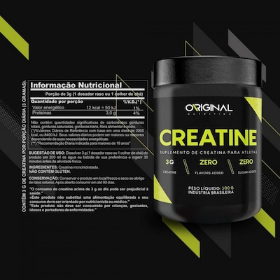 Kit Whey Complex Original Nutrition - 900g - 2 Unidades  + BCAA + Colágeno + Glutamina + Creatina + - Foto 6