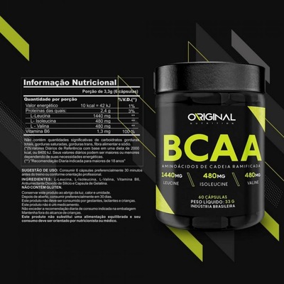 Kit Whey Complex Original Nutrition - 900g - 2 Unidades  + BCAA + Colágeno + Glutamina + Creatina + - Foto 3