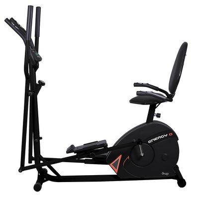 Bicicleta horizontal Dream Energy + Eliptico Double - Adulto - Foto 1
