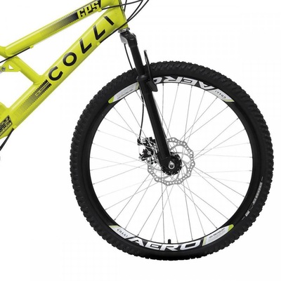 Bicicleta Colli Fulls GPS Freios à Disco Aro 26 com Suspensão Dupla 36 Raios - 21 Marchas - Foto 3