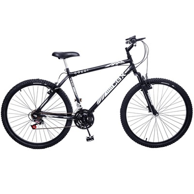 Bicicleta Colli MTB Aro 26 36 Raios Suspensão Dianteira e Freios V-Brake - 18 Marchas - Foto 4