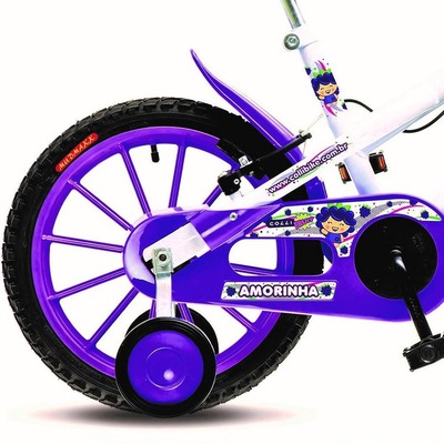 Bicicleta Colli MTB Amorinha Aro 16 com Freio V-Brake - Infantil - Foto 3