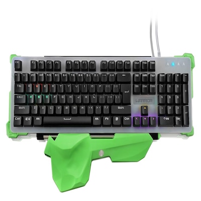 Teclado Mecânico Gamer Warrior - TC216 Rgb Led - Foto 1