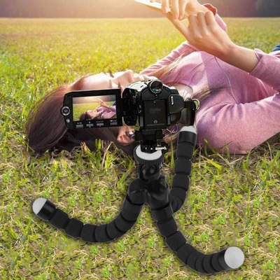 Tripé Shoot Articulável Mini Octopus Dslr + Adaptador para GoPro, SJCam, Xiaomi - Foto 5