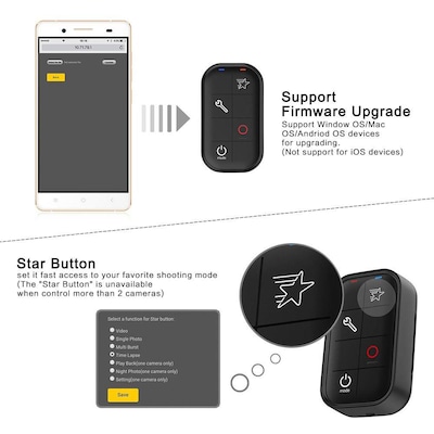 Controle Remoto Telesin Smart Remote Wi-fi - para GoPro - Foto 4