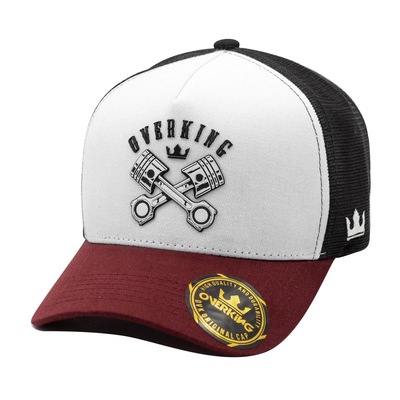 Boné Overking Aba Curva Trucker - Adulto - Foto 1