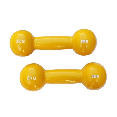 Halter Emborrachado Odin FIt de Vinil 2 kg  - 1 Par - Foto 3