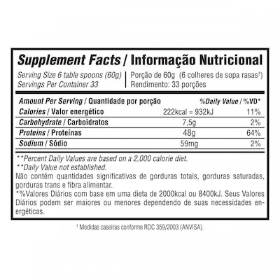 Kit 2 Iso Whey Protein Isolado Bodybuilders - Baunilha - 2kg - Foto 4