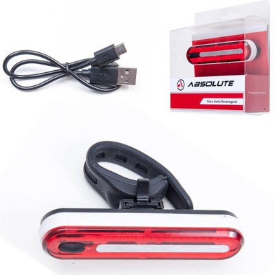 Pisca Alerta Traseiro Absolute Recarregável USB - Foto 2