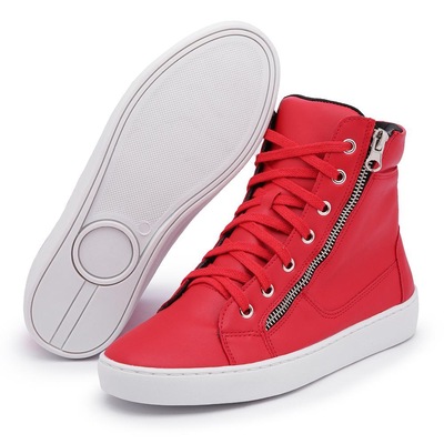 red nose tenis cano alto