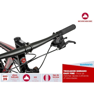 Mountain Bike Schwinn Colorado II - Aro 29 - Freio Mecânico - Câmbio Shimano - 21 Marchas - Foto 6