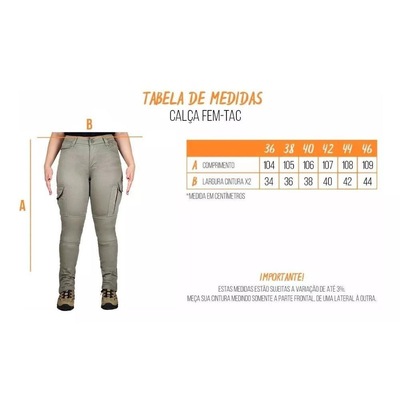 Calça Bélica Fem-Tac - Feminina - Foto 2