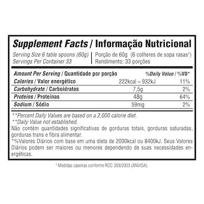 Whey Proten Isolado Bodybuilders- Chocolate - 3 unidades - Foto 3
