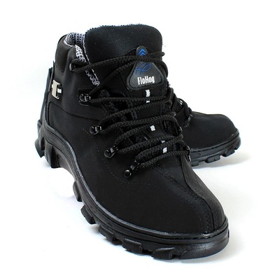 Bota Adventure Coturno Forrado Sola Borracha Macio - Masculina - Foto 2