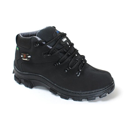 Bota Adventure Coturno Forrado Sola Borracha Macio - Masculina - Foto 6