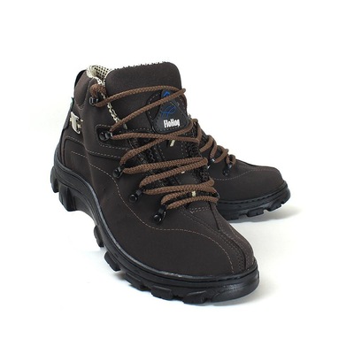 Bota Adventure Coturno Forrado Sola Borracha Macio - Masculina - Foto 2