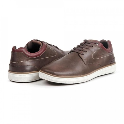 Sapatênis Alidon Cano Baixo Liso Moderno - Masculino - Foto 2