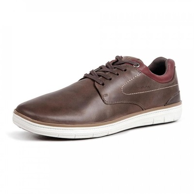Sapatênis Alidon Cano Baixo Liso Moderno - Masculino - Foto 1