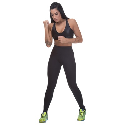 Calça Legging Miss Blessed Suplex - Feminina - Foto 1
