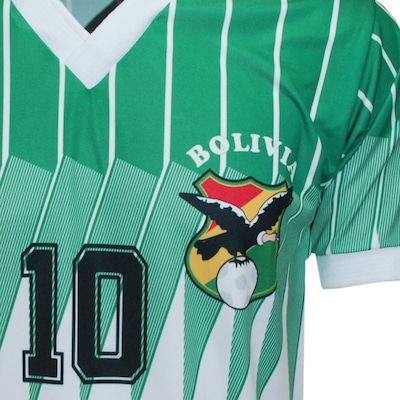 Camiseta Bolívia 1993 Liga Retrô - Masculina - Foto 4