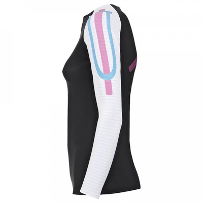 Camiseta de Manga Longa Arena Carbon Compression - Feminino - Foto 4