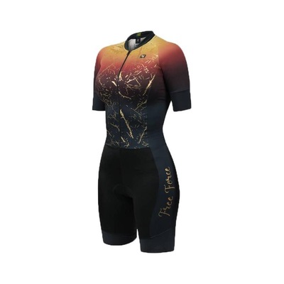 Macaquinho de Ciclismo Free Force Break - Feminino - Foto 1