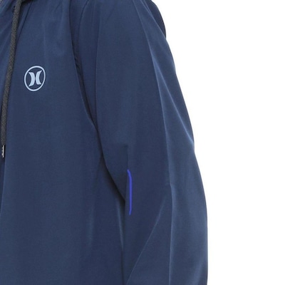 Jaqueta Hurley Windbreaker Intro com Capuz - Masculina - Foto 4