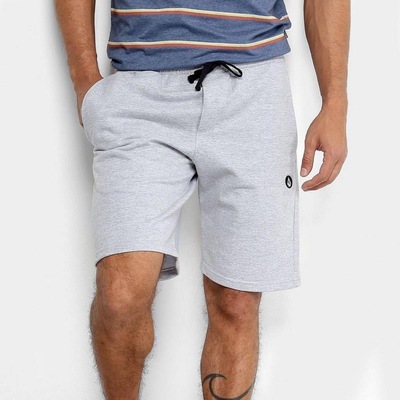 Bermuda de Moletom Volcom Round Stone - Masculina - Foto 1