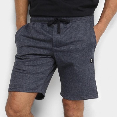 Bermuda de Moletom Volcom Round Stone - Masculina - Foto 1
