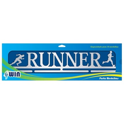Porta Medalhas Win Corrida Runner - Masculino - Foto 6