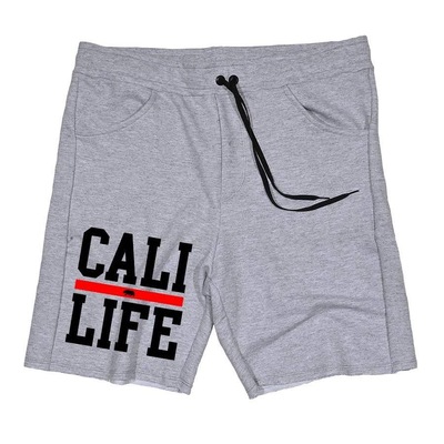 Bermuda Skull Clothing de Moletom Cali Life - Masculina - Foto 1