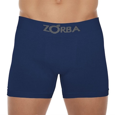 Kit Cuecas Boxer Zorba Algodão Sem Costura - 6 Unidades - Masculina - Foto 2