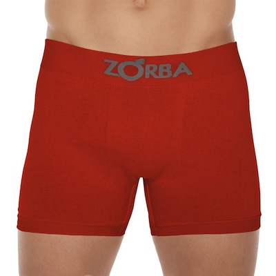 Kit Cuecas Boxer Zorba Algodão Sem Costura - 6 Unidades - Masculina - Foto 2