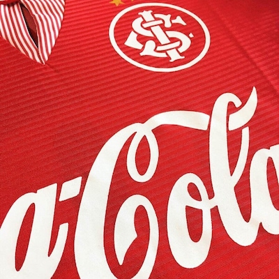 Camisa Internacional Retrô Gol 1992 Copa do Brasil - Masculina - Foto 5