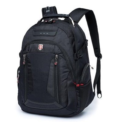 Mochila Swissport Hightech com Cadeado - 37 Litros - Foto 2