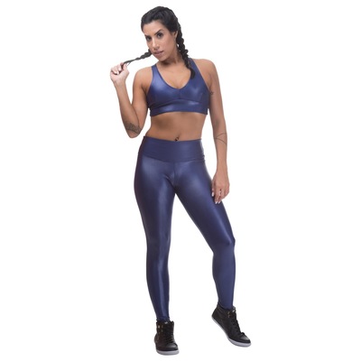 Calça Legging Miss Blessed Premium Skinny Cirrê - Feminina - Foto 2