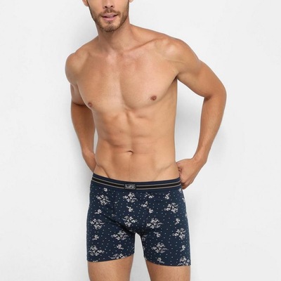 Kit de Cueca Boxer Lupo com 2 Unidades - Adulto - Foto 4