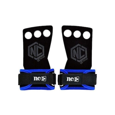 Hand Grip NC Extreme Pull Up Protetor Palmar 3 Furos - Adulto - Foto 3