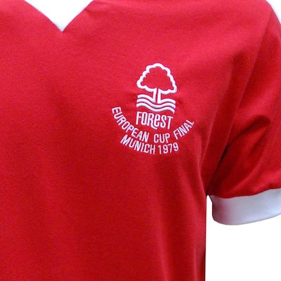 Camisa Liga Retrô Nottingham Forest 1979 - Masculina - Foto 4
