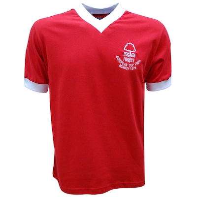 Camisa Liga Retrô Nottingham Forest 1979 - Masculina - Foto 1