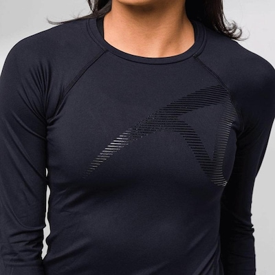 Camiseta Manga Longa Authen Signature  Main Anti-odor - Feminina - Foto 4