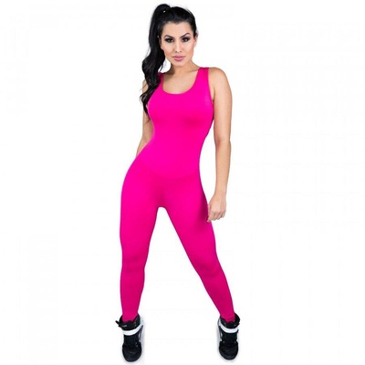 Macacão MVB Modas Longo Suplex Fitness - Feminino - Foto 1