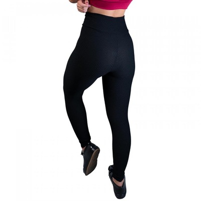 Calça Legging MVB Modas Cintura Alta Bolha - Feminina - Foto 2