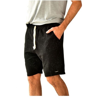 Bermuda de Moletom Brohood Respingos - Masculina - Foto 2