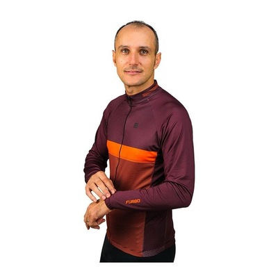Camisa de Ciclismo Manga Longa Furbo Row - Adulto - Foto 3